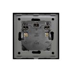 Priza Dubla LUXION cu Rama din Sticla Pentru Doza Simpla - imagine 4