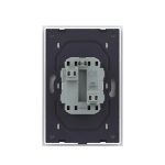 Priza Dubla Livolo cu Rama din Sticla Pentru Doza Simpla - imagine 4