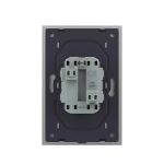 Priza Dubla Livolo cu Rama din Sticla Pentru Doza Simpla - imagine 4