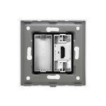 Priza HDMI cu Rama din Sticla LUXION - imagine 4