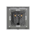 Priza Simpla LUXION cu Rama din Sticla - imagine 4