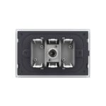 Priza Simpla TV Livolo cu Rama din Sticla - Serie Noua - imagine 4