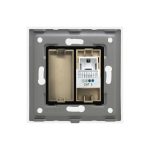 Priza Telefon + Blank cu Rama din Sticla LUXION - imagine 4