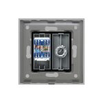 Priza TV + Internet cu Rama din Sticla LUXION - imagine 4