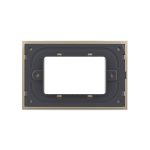 Rama din sticla Livolo standard Italian 3 module - Serie noua - imagine 4