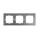 Rama Tripla LUXION Din Sticla - imagine 4