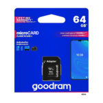 Card de memorie MicroSDXC + Adaptor SD, GOODRAM M1AA-0640R12, 64 GB, Memorie interna USH-I - imagine 5