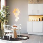 Kit 9 Panouri luminoase Nanoleaf Shapes Hexagons, 16 Milioane culori, Tehnologie LED RGBW, Cablu 2.5 m - imagine 5