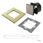 Termostat Wi-Fi pentru incalzirea electrica LUXION cu Rama din Aluminiu - imagine 5