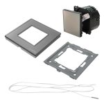 Termostat Wi-Fi pentru incalzirea electrica LUXION cu Rama din Sticla - imagine 5