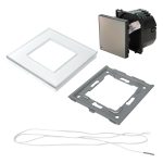 Termostat Wi-Fi pentru incalzirea electrica LUXION cu Rama din Sticla - imagine 5