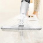 Mop cu pulverizator Deerma TB500, Alb, Laveta microfibra, Rotire 360°, Capacitate 0.35 L - imagine 6