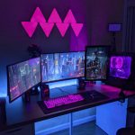 Pachet 3 Panouri luminaose Nanoleaf Shapes Triangles, 16 Milioane culori, Iluminare LED RGBW, Temperatura culoare reglabila - imagine 6