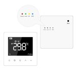 Termostat Wi-Fi Luxion TP618RFW cu receiver pentru centrala termica pe gaz sau electrica, Smart, Programari, Control aplicatie - imagine 7