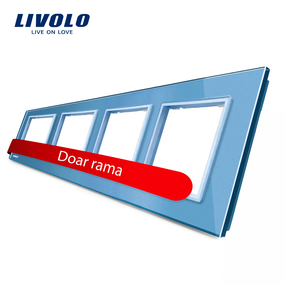 01-bb-c7-sr-sr-sr-sr-19-rama-livolo-albastra-panou-din-sticla-rezistenta-la-zgarieturi.jpg Rama priza cvadrupla Livolo din sticla - imagine 1