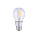 Bec inteligent Shelly Vintage A60, Dimmer, Wi-Fi, Control aplicatie, E27, 7W, 750 LM