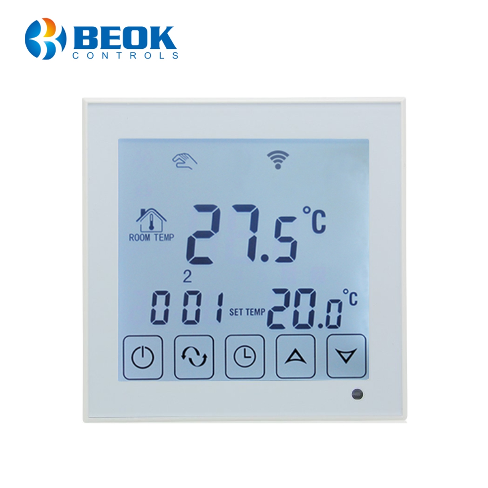 01-beok-tds23wifi-ep-termostat-inteligent-centrala-termica.jpg Termostat Wi-Fi pentru incalzirea electrica in pardoseala BeOk TDS23WIFI-EP, Tuya - imagine 1