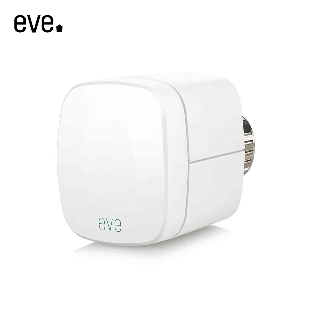 01-eve-thermo-termostat-calorifer-reglare-temperatura-telefon-mobil.jpg Valva inteligenta pentru calorifer Eve Thermo cu LED, Control tactil, Control vocal, Compatibil cu Apple HomeKit - imagine 1