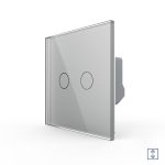 Intrerupator Draperie cu Touch LIVOLO din Sticla - Serie Noua