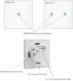Intrerupator Simplu Wi-Fi cu Touch din Sticla Tellur, SS1N, 1 Port - imagine 2