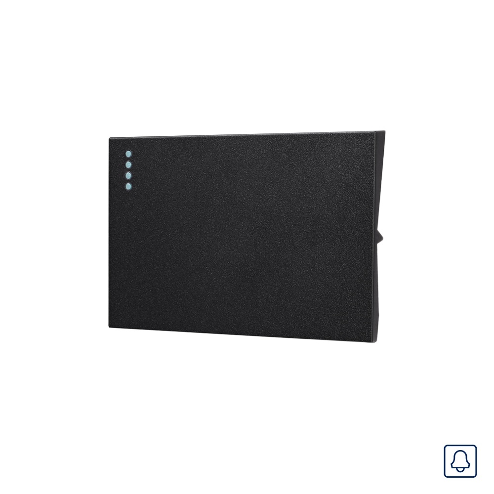 01-modul-buton-revenire-mecanic-3m-luxion-italian-negru.jpg Modul Buton Revenire Mecanic (Sonerie) 3M LUXION, Standard Italian - imagine 1