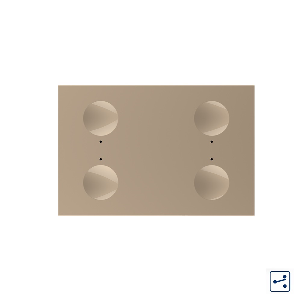 01-modul-intrerupator-cvadruplu-cap-scara-livolo-serie-noua-auriu.jpg Modul intrerupator cvadruplu cap scara / cap cruce cu touch Livolo standard Italian, Serie noua - imagine 1
