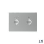Modul intrerupator dublu cap scara / cap cruce cu touch Livolo standard Italian, Serie noua