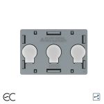 Modul Intrerupator Triplu Cap Scara / Cruce cu Touch LIVOLO, protocol ZigBee EC - standard Italian