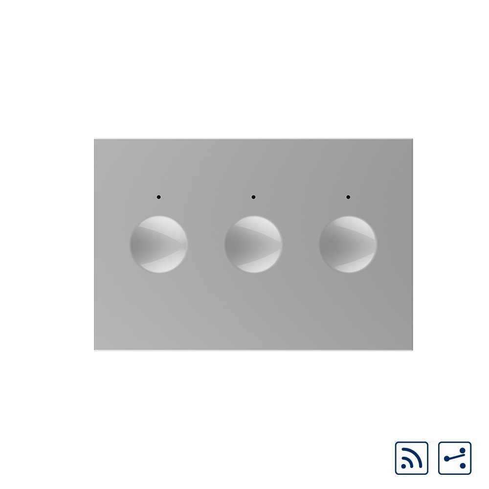 01-modul-intrerupator-triplu-cap-scara-wireless-livolo-serie-noua-gri.jpg Modul intrerupator triplu cap scara / cap cruce wireless cu touch Livolo standard Italian, Serie noua - imagine 1