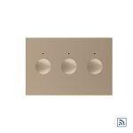 Modul intrerupator triplu wireless cu touch Livolo standard Italian, Serie noua