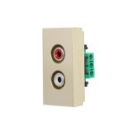 Modul Priza Audio 1M LUXION, Standard Italian