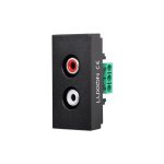 Modul Priza Audio 1M LUXION, Standard Italian