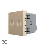Modul Intrerupator Dublu cu Protocol Zigbee EC si Touch LIVOLO