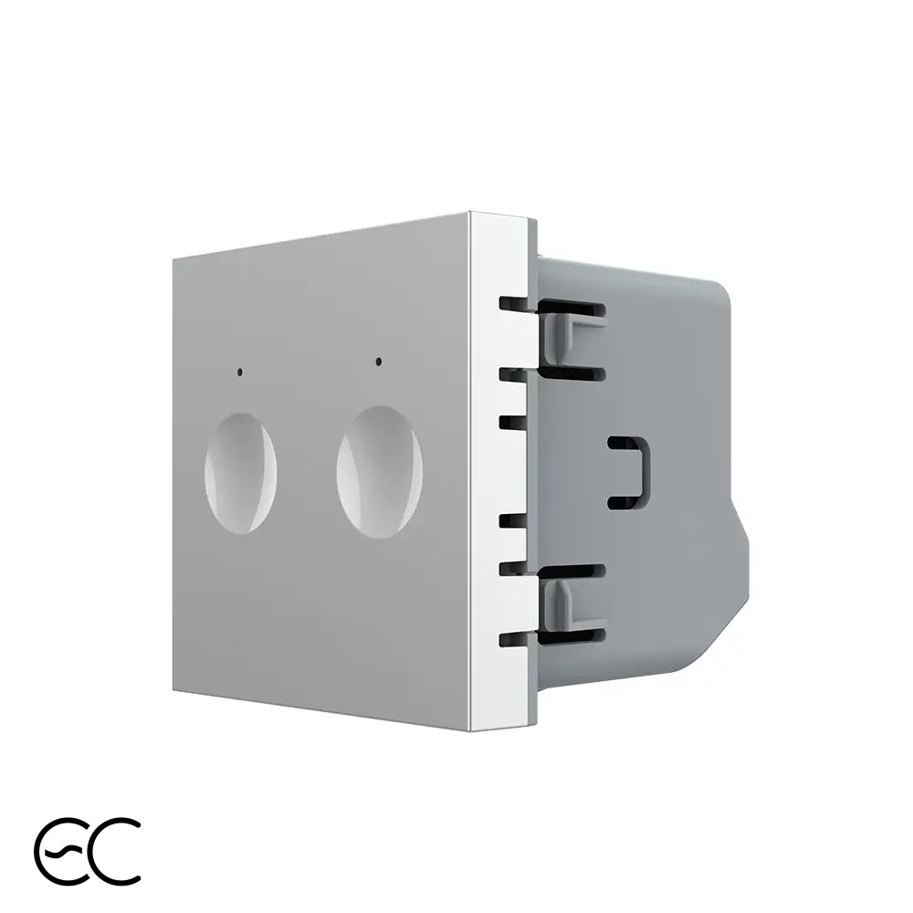 01-modul-simplu-livolo-zigee-ec-gri.jpg Modul Intrerupator Dublu cu Protocol Zigbee EC si Touch LIVOLO - imagine 1