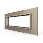 Rama din sticla Livolo standard Italian 6/7 module - Serie noua