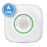 Senzor detector de gaz natural comprimat Shelly Gas CNG, Wireless, Alarma 70 dB, Notificari aplicatie