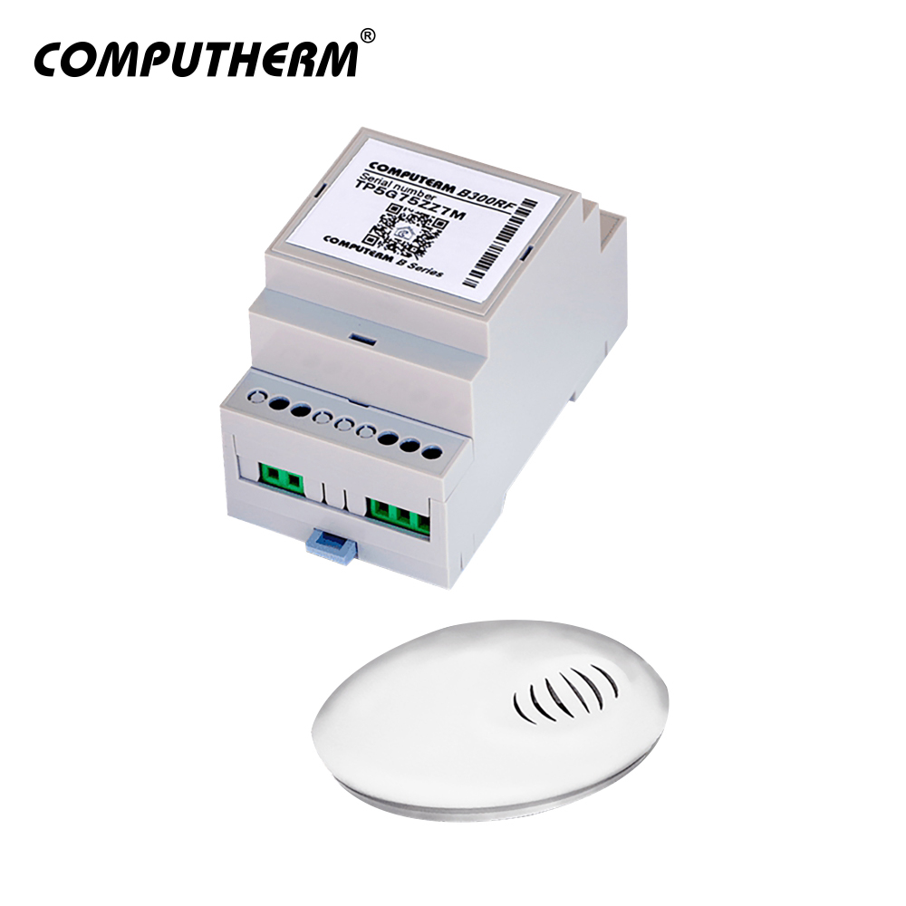 01-son21.jpg Termostat COMPUTHERM B300RF Wi-Fi cu senzor de temperatura fara fir, Timer, Control de pe telefonul mobil, Distribuire control acces - imagine 1
