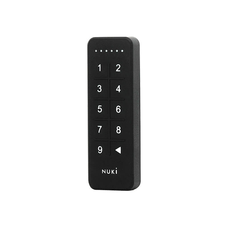 01-tastatura-nuki-keypad.jpg Tastatura inteligenta Nuki Keypad, Bluetooth 5.0, Pentru Nuki Smart Lock, Operare cod de acces - imagine 1