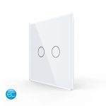 Telecomanda EC Tip Panou Dublu cu Touch LIVOLO din Sticla Securizata