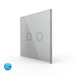 Telecomanda EC Tip Panou Dublu cu Touch LIVOLO din Sticla Securizata