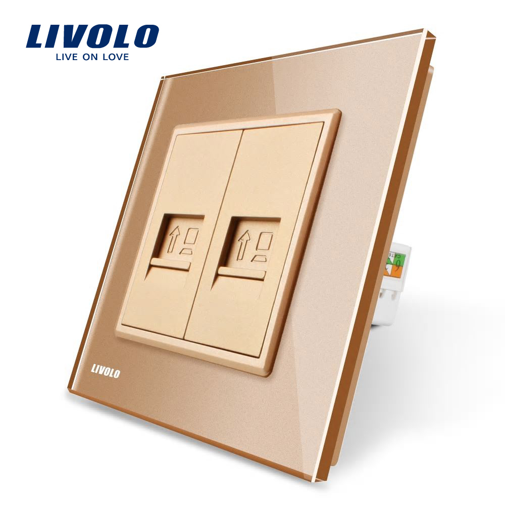 01-vl-c792c-13-livolo-priza-dubla-internet-auriu-rama-din-sticla-ultrarezistenta.jpg Priza dubla internet Livolo cu rama din sticla - imagine 1