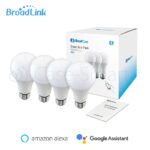 Pachet 4 becuri inteligente Wi-Fi BroadLink FastCon dimabil, E27, 6.5W, Compatibil Amazon Alexa, Google Home, Control de pe telefonul mobil - imagine 2