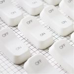 Lampa LED cu Switch ON / OFF Allocacoc DH0069, Lumina rece, Alb - imagine 2