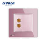 Priza redare sunet LIVOLO cu rama din sticla - imagine 2