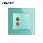 Priza redare sunet LIVOLO cu rama din sticla - imagine 2