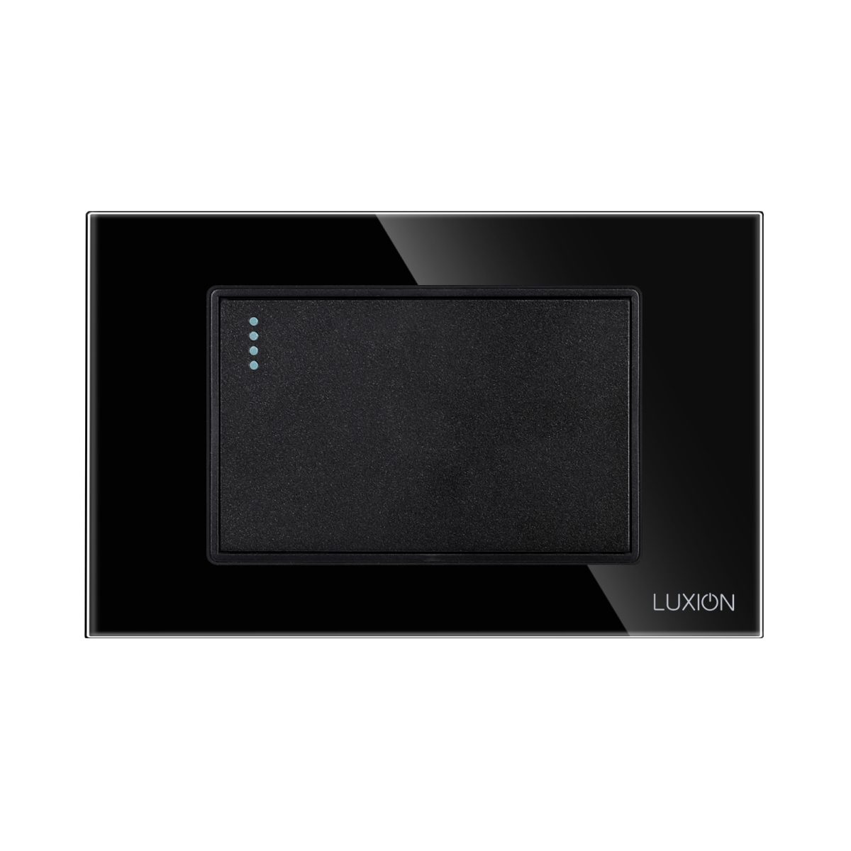 Intrerupator cu Revenire (Sonerie) Mecanic LUXION cu Rama din Sticla, Standard Italian, 3M - imagine 2