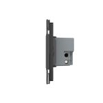 Intrerupator cvadruplu wireless cu touch Livolo cu rama din sticla, standard Italian - Serie noua - imagine 2