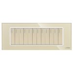 Intrerupator Mecanic 12 Posturi LUXION cu Rama din Sticla, Standard Italian, 6M - imagine 2