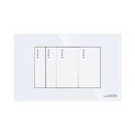 Intrerupator Mecanic 4 Posturi LUXION cu Rama din Sticla, Standard Italian, 3M - imagine 2