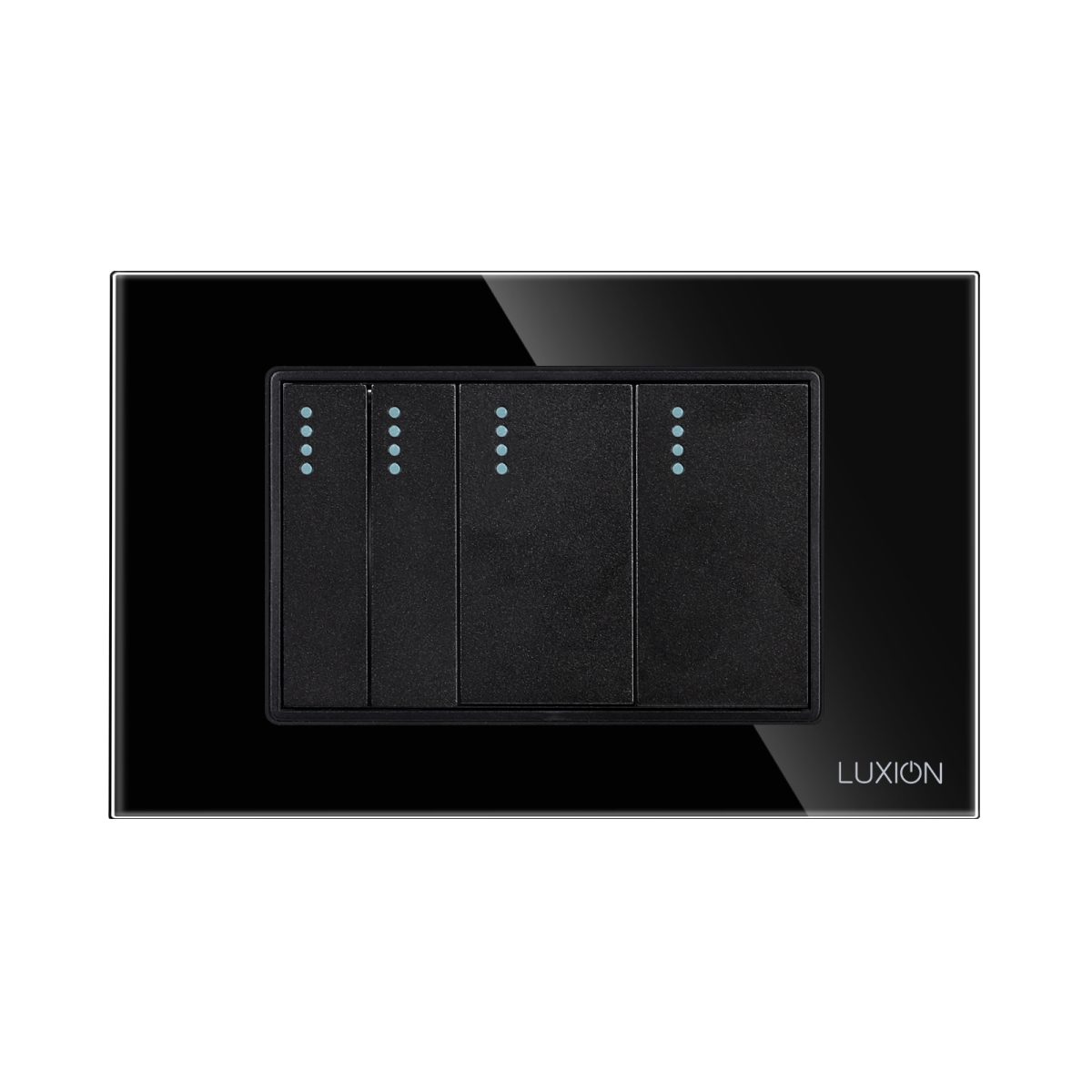 Intrerupator Mecanic 4 Posturi LUXION cu Rama din Sticla, Standard Italian, 3M - imagine 2